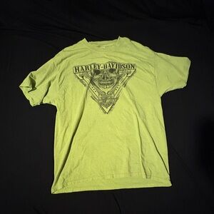 Harley-Davidson Lime Graphic Tee